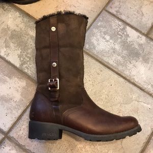 Ugg leather boots